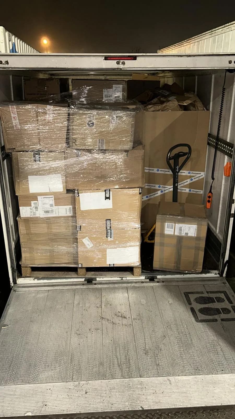 Transport de palettes B2B TransPARENT's Lille Cambrai